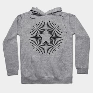 Star Burst Graphic Hoodie